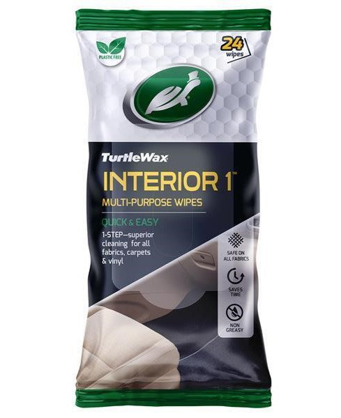 Turtle Wax Inerior 1 Multipurpose Wipes Turtle Wax Inerior 1 Multipurpose Wipes